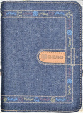 БИБЛИЯ 045 JZ джинс, молния, закладка - фото